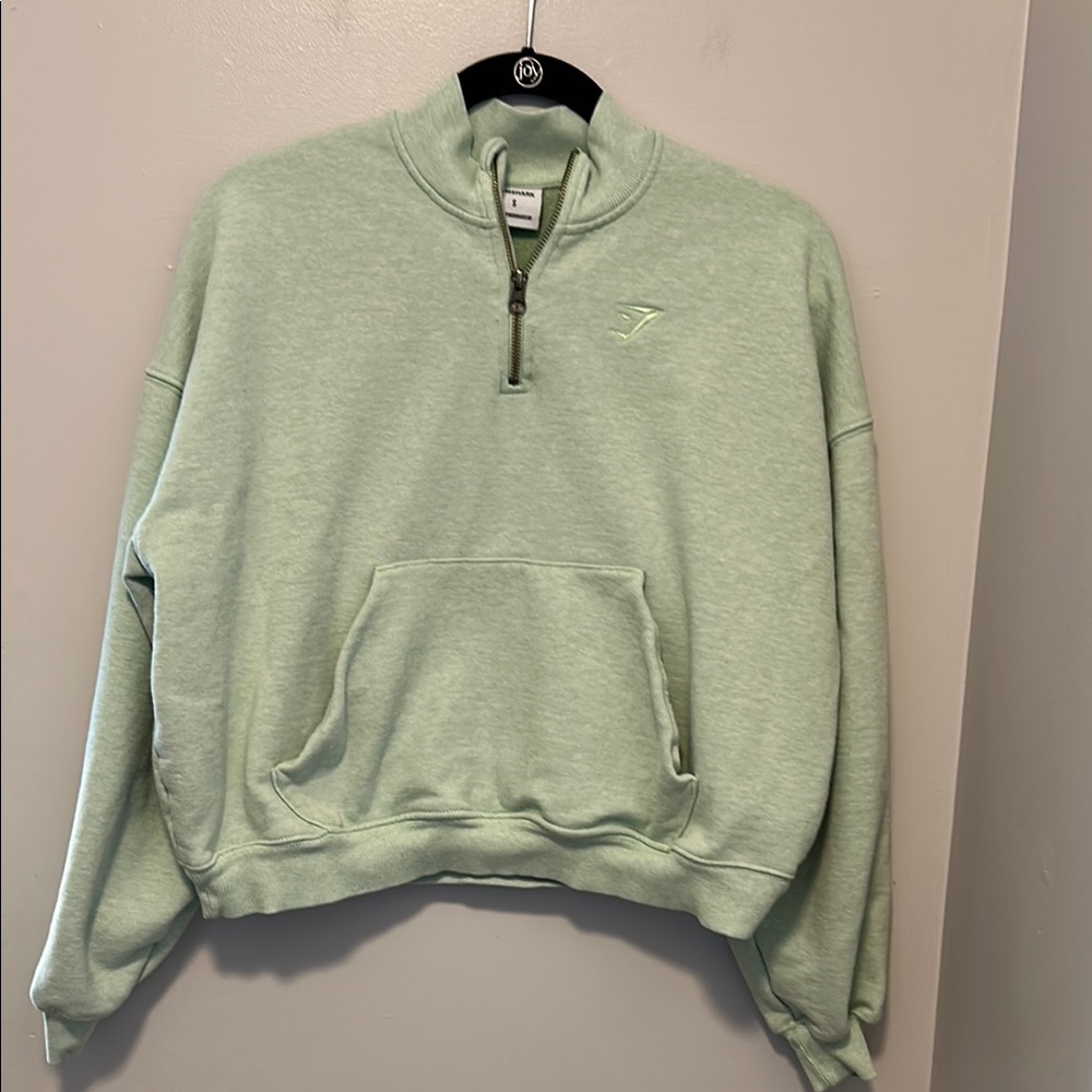 Gymshark Rest Day Sweats 1/2 Zip Pullover Size Small
